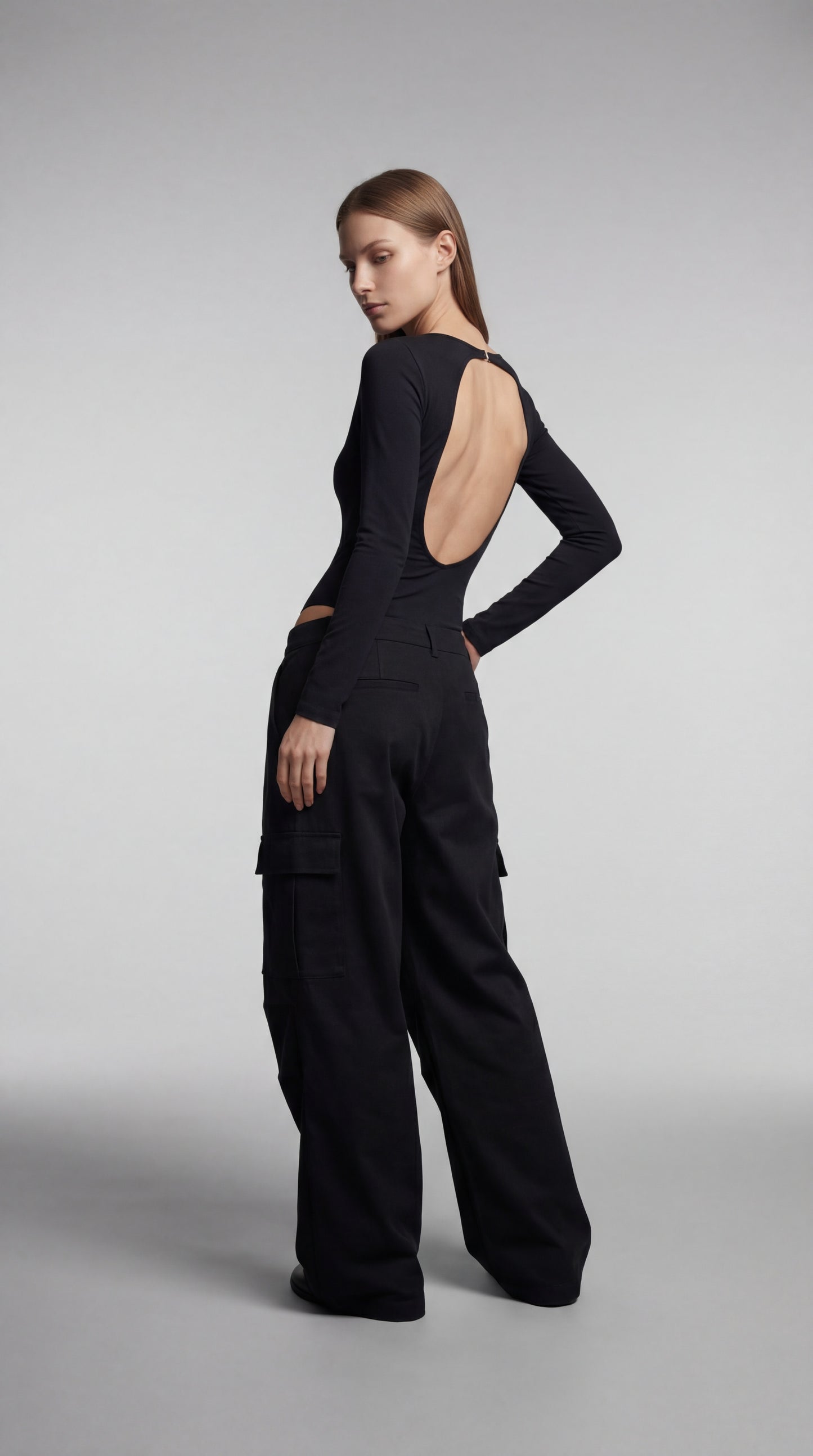 Derin V Yaka Bodysuit